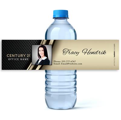 Century 21 Real Estate Water Bottle Labels