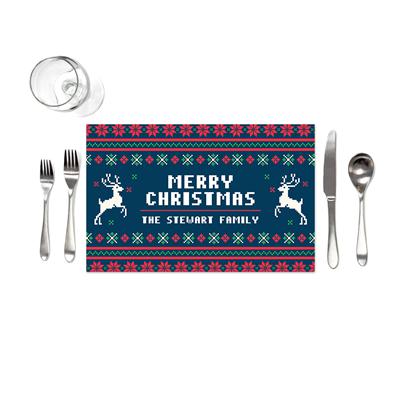 Christmas Sweater Placemats