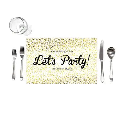 Confetti Edges Placemats