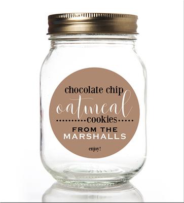 Cookie No Instructions Canning Labels