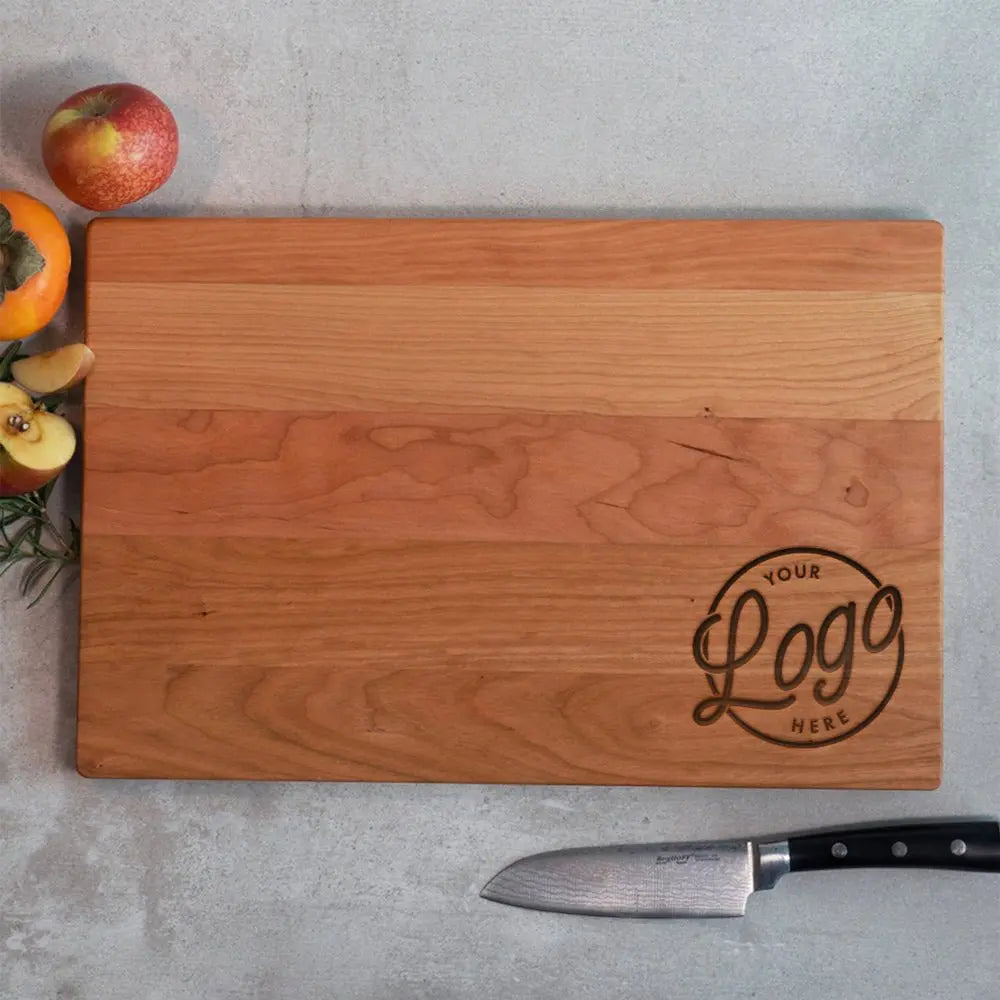 Corner Business Logo Cutting Board