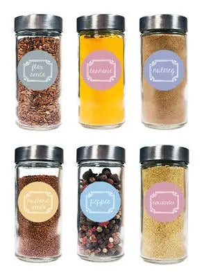 Cotton Candy Spice Labels