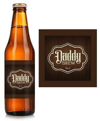 Daddy Brew Beer Label