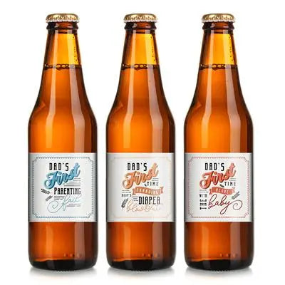 Daddy Milestones Beer Label Set