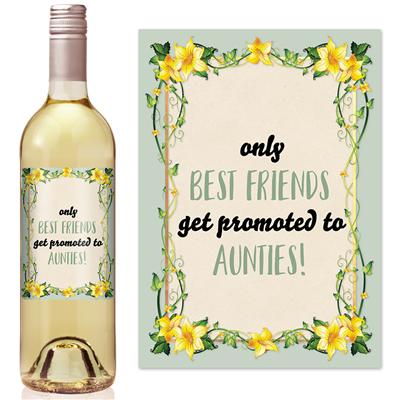 Daffodil Promoted Wine Label