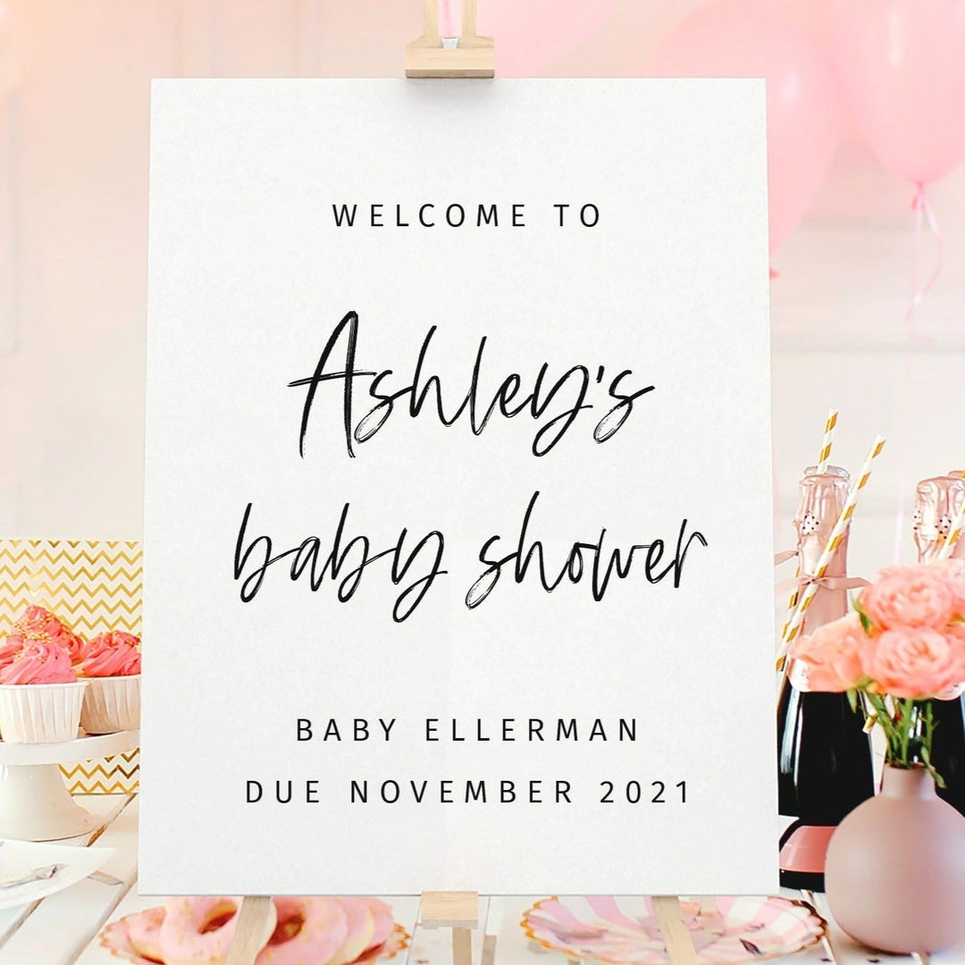 Darling Baby Shower Sign