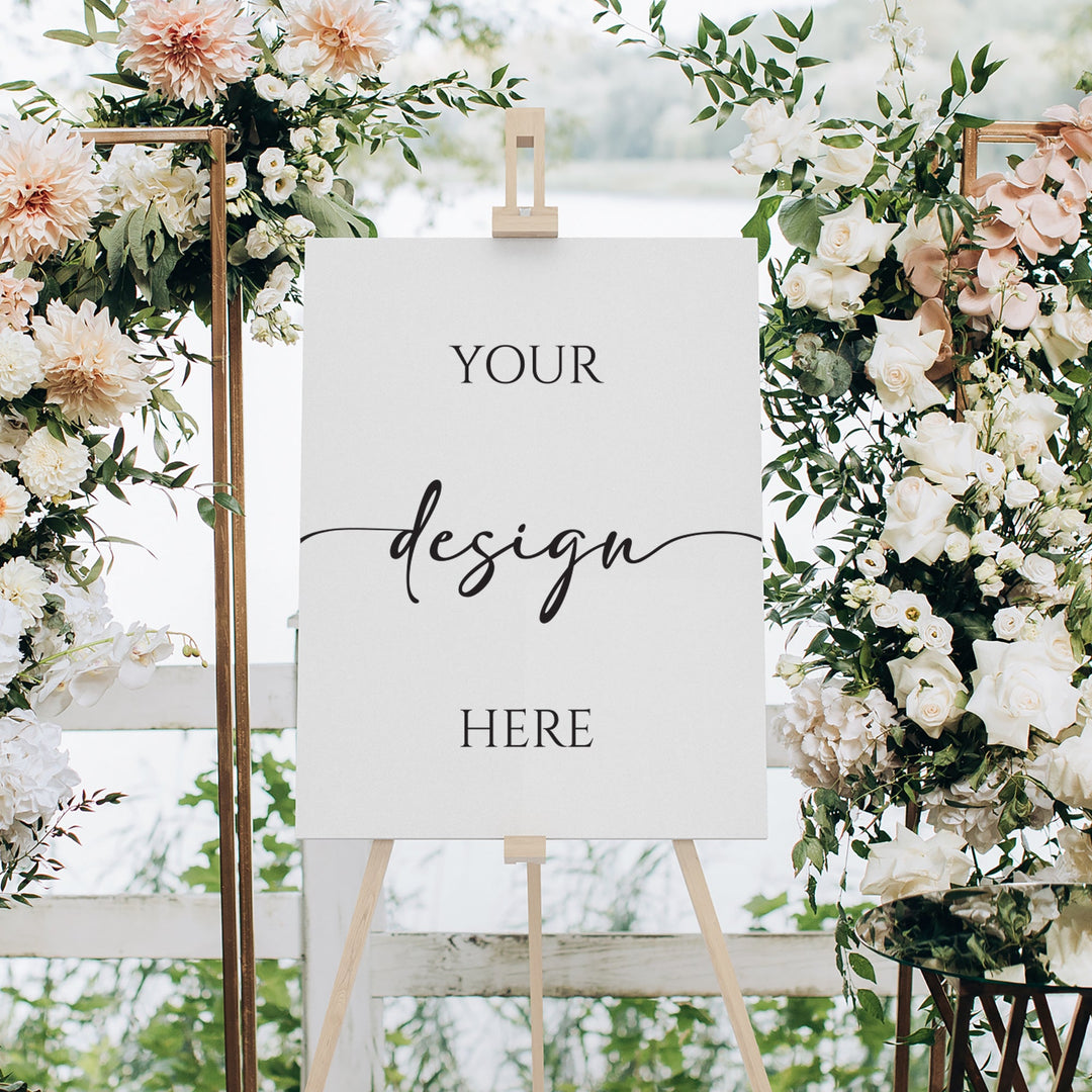 Upload Your Design - Wedding Welcome Sign