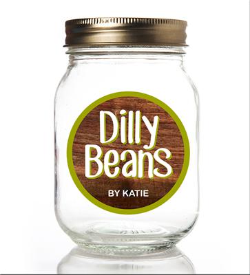 Dilly Bean Canning Labels