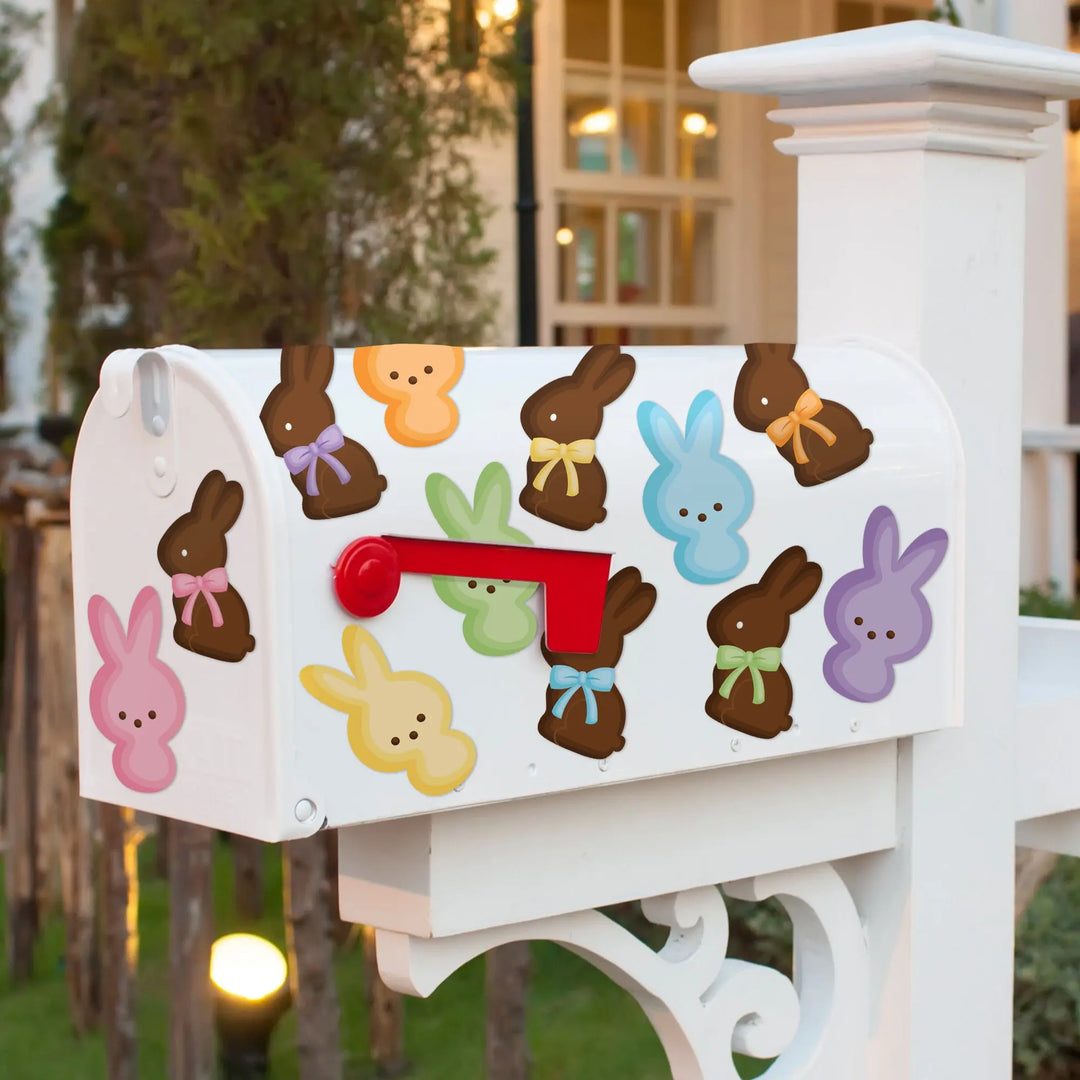 Easter Bunny Mailbox Magnets iCustomLabel