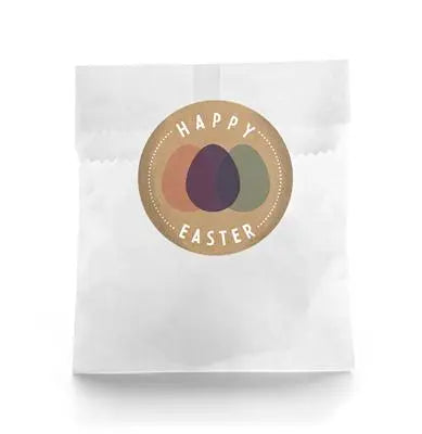 Easter Eggs Favor Labels