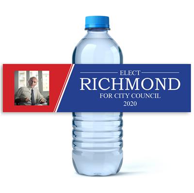 Elect Political Water Bottle Labels