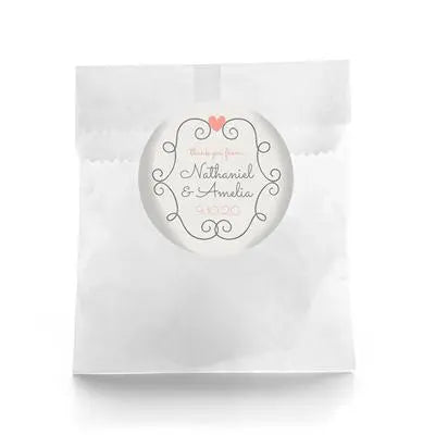 Fairy Tale Wedding Favor Labels