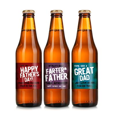 Father's Day Farter Beer Label Set