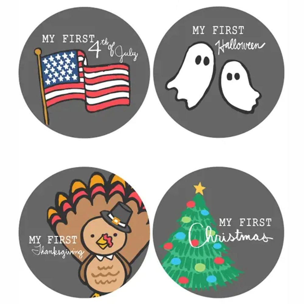 First Holiday Baby Stickers iCustomLabel