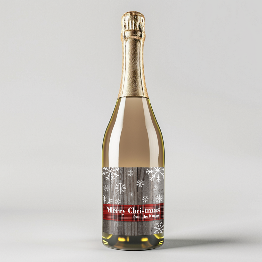 Flannel Champagne Label