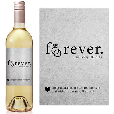 Forever Rings Wine Label