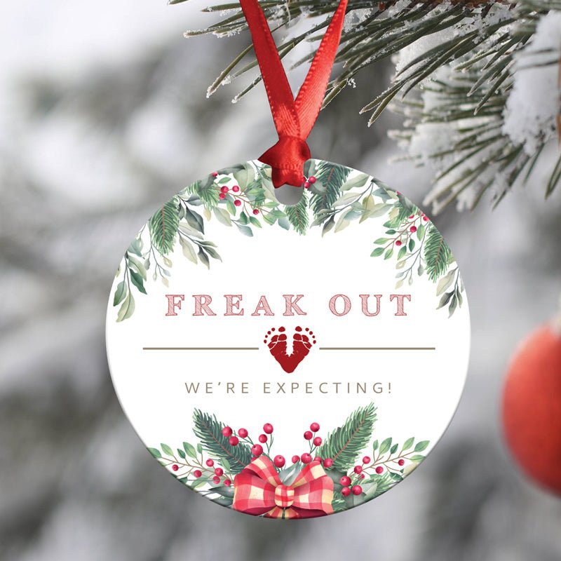 Freak Out Christmas Ornament