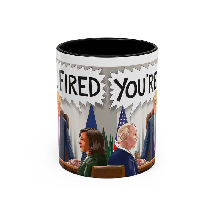 Funny Political Coffee Mug, You're Fired Trump Gift, Novelty Office Mug, Trump 2024, Political Statement Mug, Republican Gift - iCustomLabel