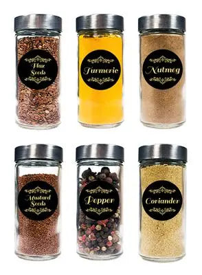 Golden Fantasy Spice Labels