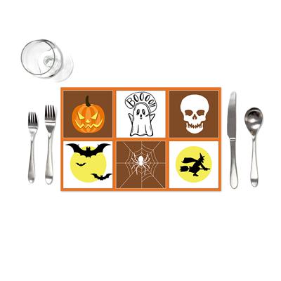 Halloween Collage Placemats