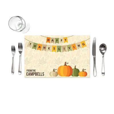 Harvest Banner Placemats