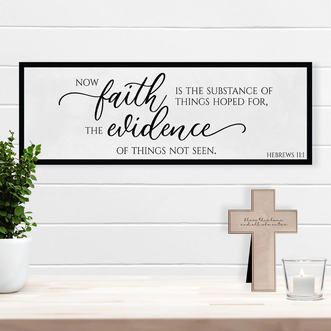 Hebrews Scripture Wall Decor - iCustomLabel