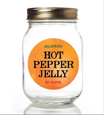 Hot Jelly Canning Labels