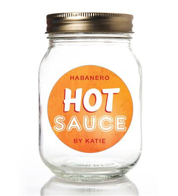 Hot Sauce Canning Labels