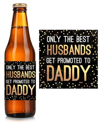 Husbands Promoted Beer Label