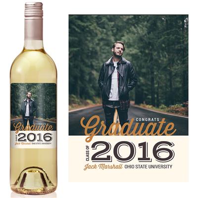 Indie Graduation Wine Label