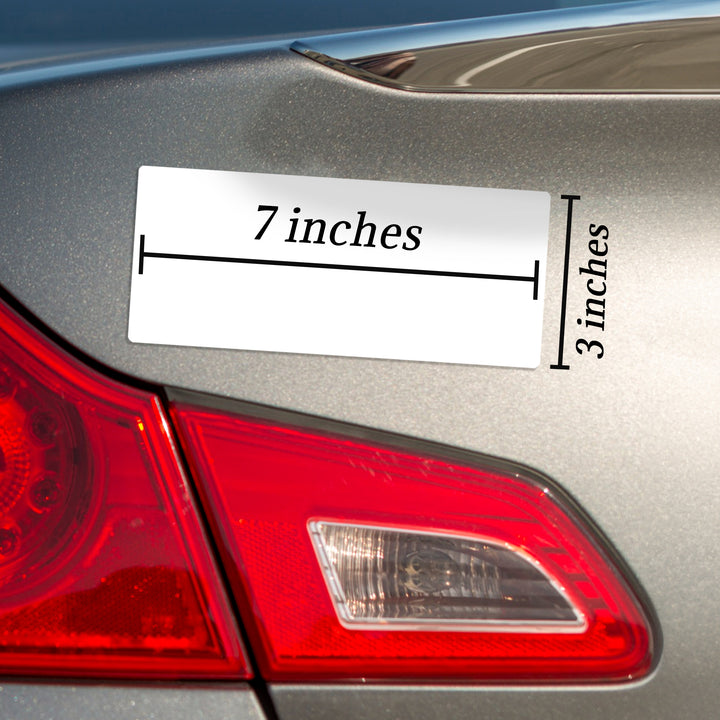 Let Me Merge Magnet Bumper Sticker