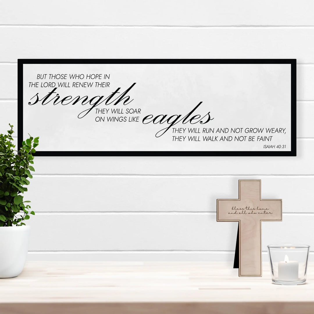 Isaiah Scripture Wall Decor - iCustomLabel