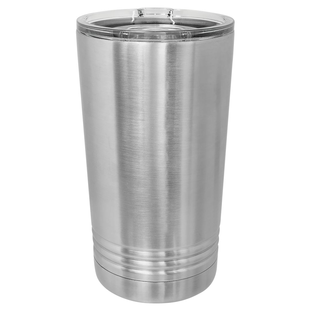 16 oz. Polar Camel Insulated Stainless Steel Pint Glass with Slider Lid – Available in 17 Vibrant Colors