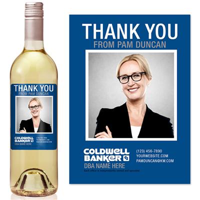 Large Photo Coldwell Banker Wine Label