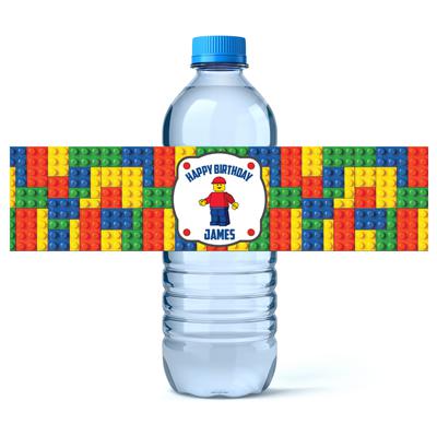Lego Water Bottle Labels