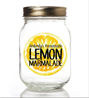 Lemon Marmalade Canning Label