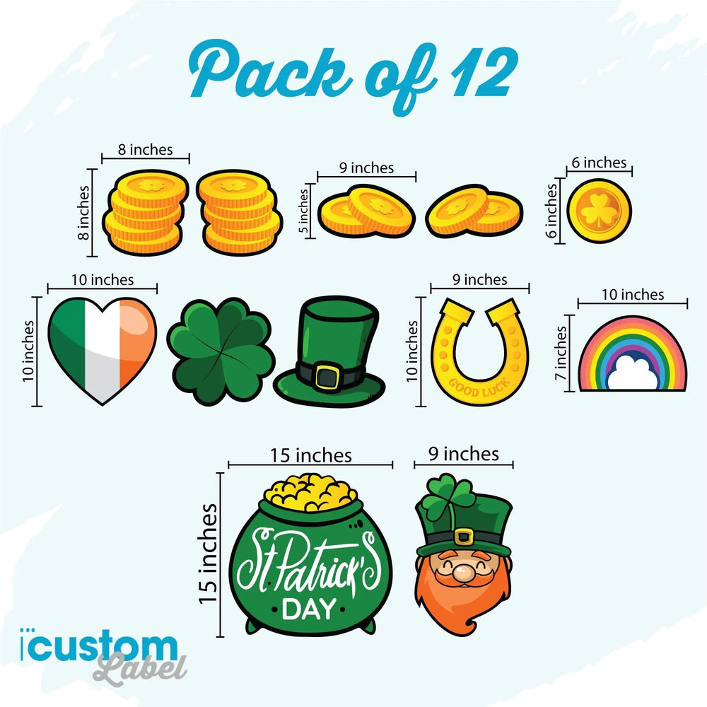 Leprechaun Day Garage Magnets iCustomLabel