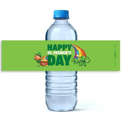 Leprechaun Water Bottle Labels