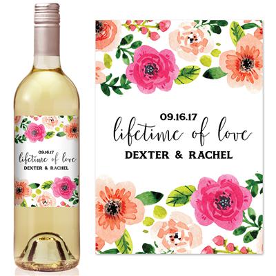 Lifetime Love Wine Label