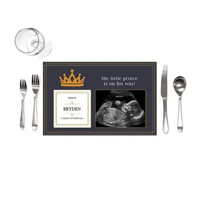 Little Prince Baby Shower Placemats