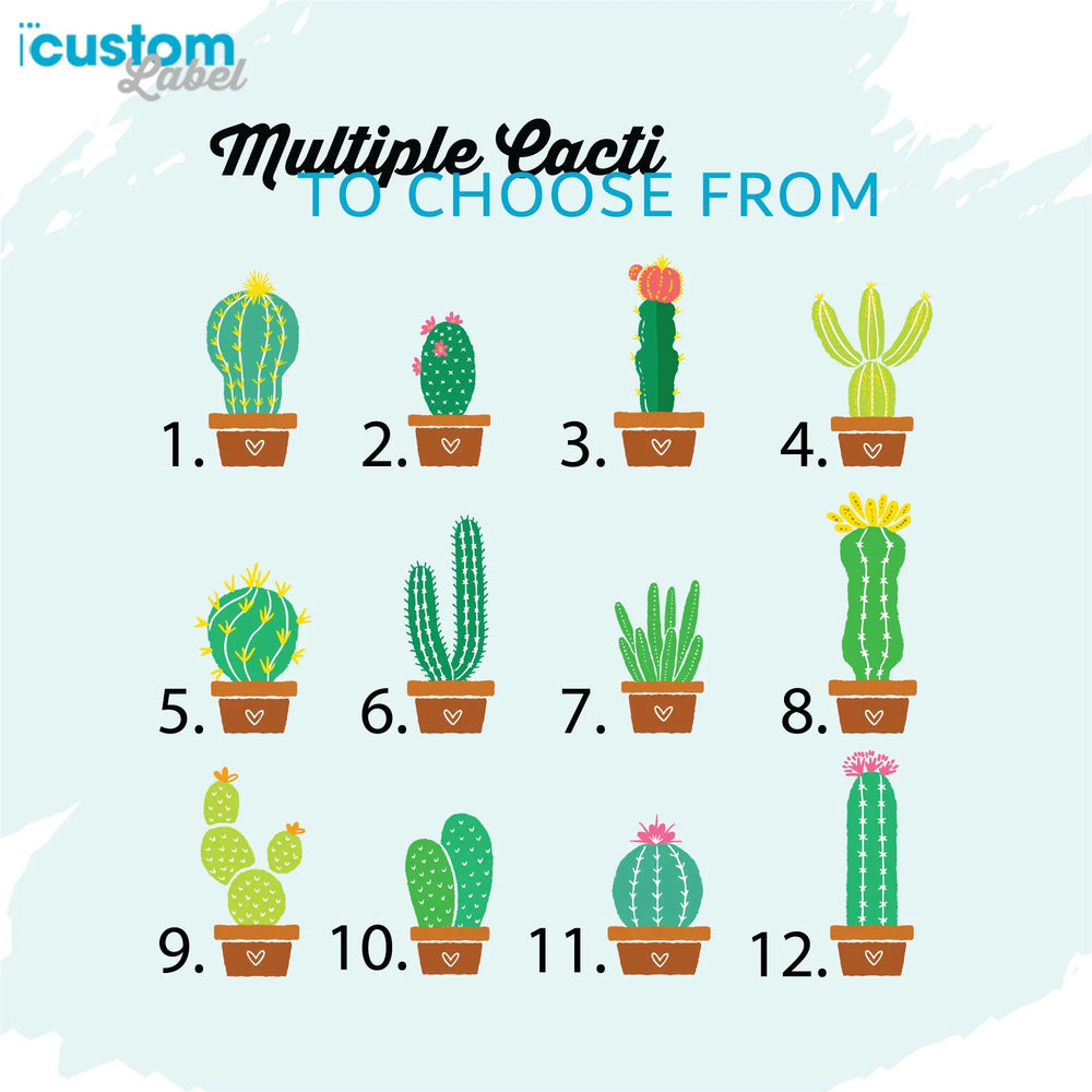 Mama's Pricks Cactus Wall Decor iCustomLabel