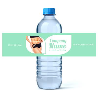 Mint Weight Loss Water Bottle Labels