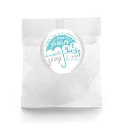 My Shower to Yours Baby Shower Favor Labels
