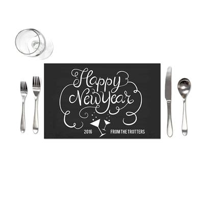 New Year Chalkboard Placemats
