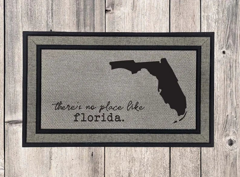No Place Like Florida Door Mat