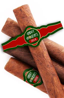 Ornament Holidays Cigar Bands