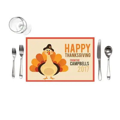 Pilgrim Turkey Placemats