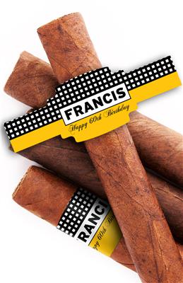 Popular Cuban Birthday Cigar Bands
