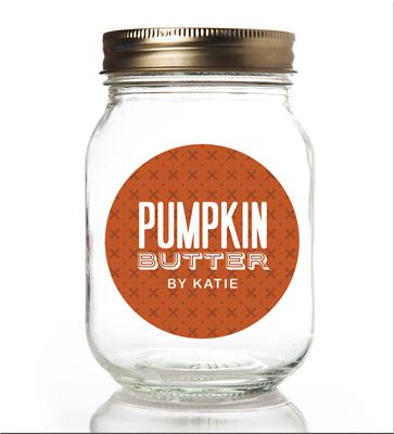 Pumpkin Butter Canning Labels