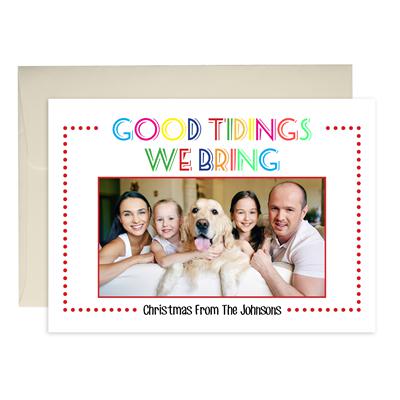 Rainbow Greetings Holiday Cards
